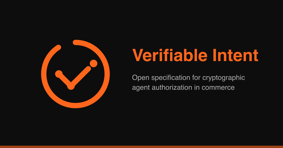Verifiable Intent — Mastercard and Google's open specification for AI agent delegation credentials, using SD-JWT format